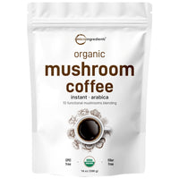 Polvo de hongos de café instantáneo orgánico